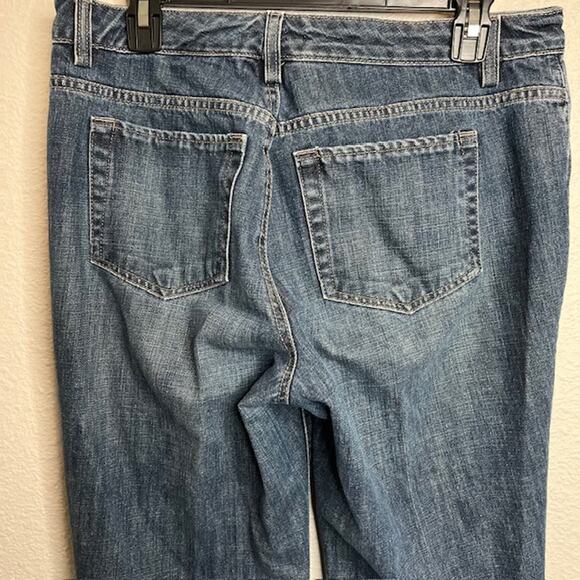 Nine West Sz 8 Straight Leg Medium Wash Denim Jeans - Picture 4 of 9